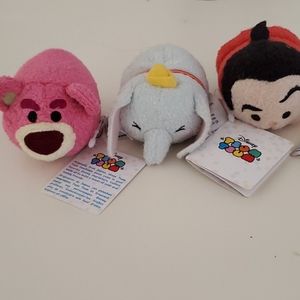 Pack of 3 Disney Tsum Tsum Plush